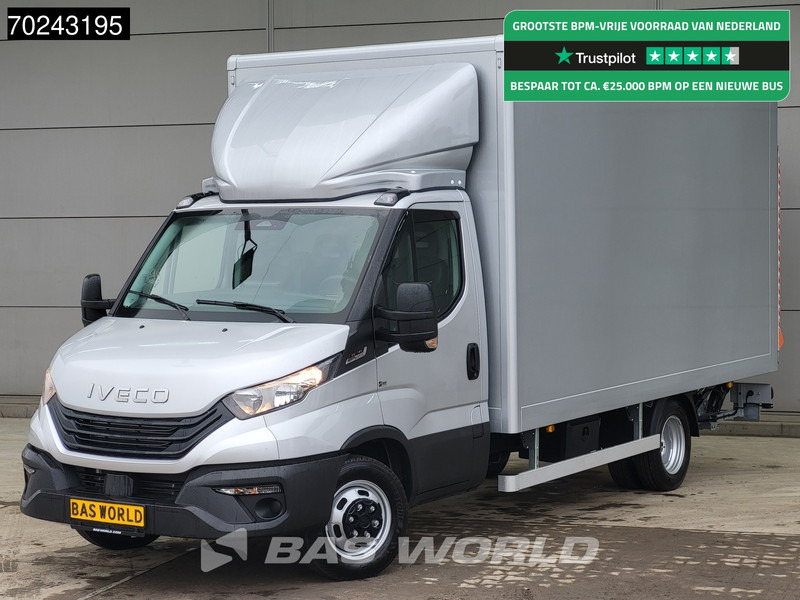 Iveco Daily 35C18 2025 MODEL Automaat 1000kg Laadklep ACC Navi Airco Zijdeur Bakwagen Meubelbak Koffer 21m3 Airco - Van box: gambar 1 Iveco Daily 35C18 2025 MODEL Automaat 1000kg Laadklep ACC Navi Airco Zijdeur Bakwagen Meubelbak Koffer 21m3 Airco - Van box: gambar 1