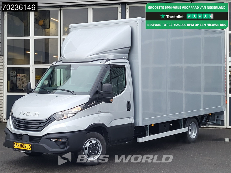 Iveco Daily 35C18 2025 MODEL Automaat 1000kg Laadklep ACC Navi Airco Zijdeur Bakwagen Meubelbak Koffer 22m3 Airco - Van box: gambar 1 Iveco Daily 35C18 2025 MODEL Automaat 1000kg Laadklep ACC Navi Airco Zijdeur Bakwagen Meubelbak Koffer 22m3 Airco - Van box: gambar 1