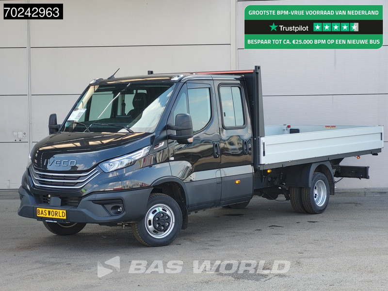 Iveco Daily 35C18 3.0L Automaat 180PK 2025-Model Open laadbak Dubbel Cabine Navi ACC LED 3,5T Trekvermogen Euro6 Pritsche Pickup Airco Dubbe - Van flatbed: gambar 1 Iveco Daily 35C18 3.0L Automaat 180PK 2025-Model Open laadbak Dubbel Cabine Navi ACC LED 3,5T Trekvermogen Euro6 Pritsche Pickup Airco Dubbe - Van flatbed: gambar 1