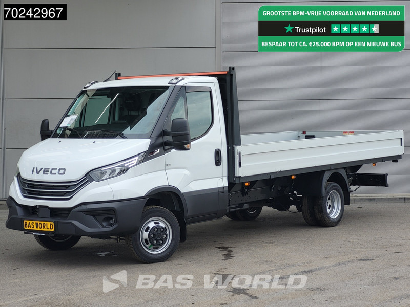 Iveco Daily 35C18 3.0L Automaat 2025-Model Open laadbak Dubbellucht Navi ACC LED 3,5T Trekvermogen Euro6 Pritsche Pickup Airco - Van flatbed: gambar 1 Iveco Daily 35C18 3.0L Automaat 2025-Model Open laadbak Dubbellucht Navi ACC LED 3,5T Trekvermogen Euro6 Pritsche Pickup Airco - Van flatbed: gambar 1