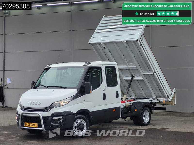 Iveco Daily 35C18 3.0L Automaat Kipper Dubbellucht 3,5t Trekhaak 180PK Airco Cruise Euro6 Kieper Tipper Benne 2m3 Airco Trekhaak Cruise cont - Van jungkit: gambar 1 Iveco Daily 35C18 3.0L Automaat Kipper Dubbellucht 3,5t Trekhaak 180PK Airco Cruise Euro6 Kieper Tipper Benne 2m3 Airco Trekhaak Cruise cont - Van jungkit: gambar 1