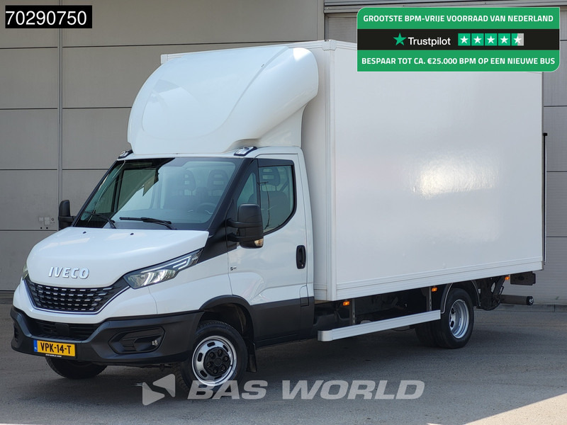 Iveco Daily 35C18 3.0L Laadklep Automaat Zijdeur Bakwagen Dubbellucht LED Cruise Airco Euro6 Meubelbak Koffer 22m3 Airco Cruise control - Van box: gambar 1 Iveco Daily 35C18 3.0L Laadklep Automaat Zijdeur Bakwagen Dubbellucht LED Cruise Airco Euro6 Meubelbak Koffer 22m3 Airco Cruise control - Van box: gambar 1