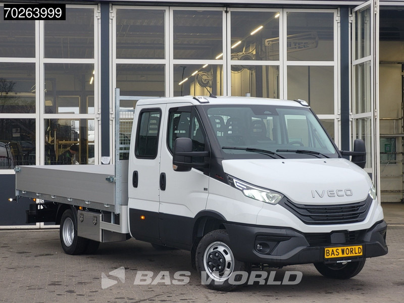 Iveco Daily 35C18 3.0L Open Laadbak 180PK Dubbel Cabine 2025-Model 3,5t Trekvermogen Navi Airco Cruise Camera Euro6 Pritsche Pickup 3m3 Airc - Van flatbed: gambar 2 Iveco Daily 35C18 3.0L Open Laadbak 180PK Dubbel Cabine 2025-Model 3,5t Trekvermogen Navi Airco Cruise Camera Euro6 Pritsche Pickup 3m3 Airc - Van flatbed: gambar 2