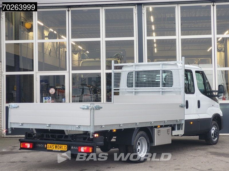 Iveco Daily 35C18 3.0L Open Laadbak 180PK Dubbel Cabine 2025-Model 3,5t Trekvermogen Navi Airco Cruise Camera Euro6 Pritsche Pickup 3m3 Airc - Van flatbed: gambar 3 Iveco Daily 35C18 3.0L Open Laadbak 180PK Dubbel Cabine 2025-Model 3,5t Trekvermogen Navi Airco Cruise Camera Euro6 Pritsche Pickup 3m3 Airc - Van flatbed: gambar 3