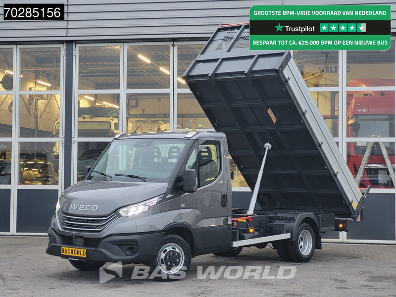 Iveco Daily 35C21 3.0L 210PK Automaat Open Laadbak 2025 model ACC Airco CarPlay Pritsche Pickup Open Box Airco - Van flatbed: gambar 1 Iveco Daily 35C21 3.0L 210PK Automaat Open Laadbak 2025 model ACC Airco CarPlay Pritsche Pickup Open Box Airco - Van flatbed: gambar 1