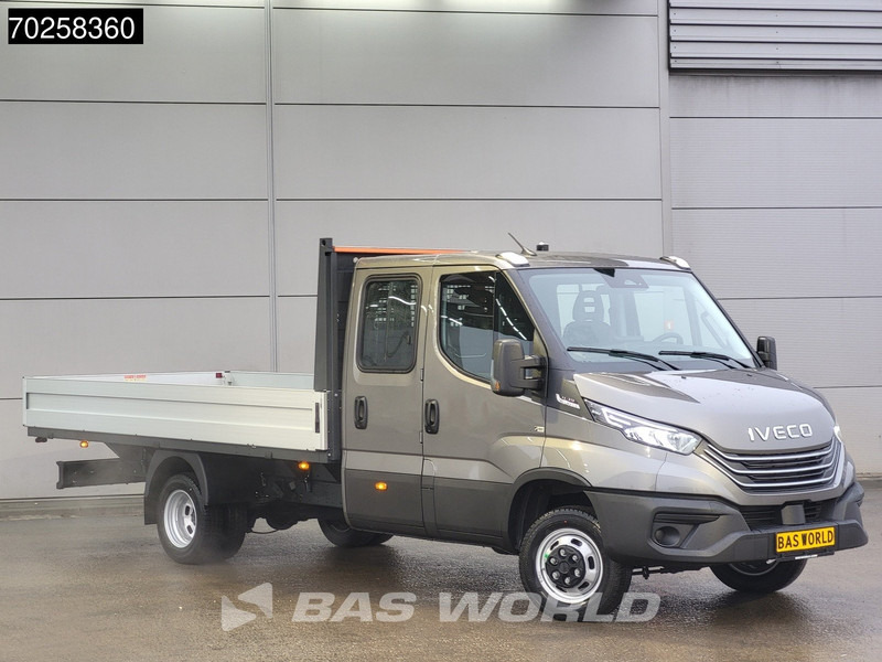 Iveco Daily 35C21 3.0L Automaat 210PK 2025-Model Open laadbak Dubbel Cabine Dubbellucht CarPlay ACC LED 3,5T Trekvermogen Euro6 Pritsche Pic - Van flatbed: gambar 2 Iveco Daily 35C21 3.0L Automaat 210PK 2025-Model Open laadbak Dubbel Cabine Dubbellucht CarPlay ACC LED 3,5T Trekvermogen Euro6 Pritsche Pic - Van flatbed: gambar 2