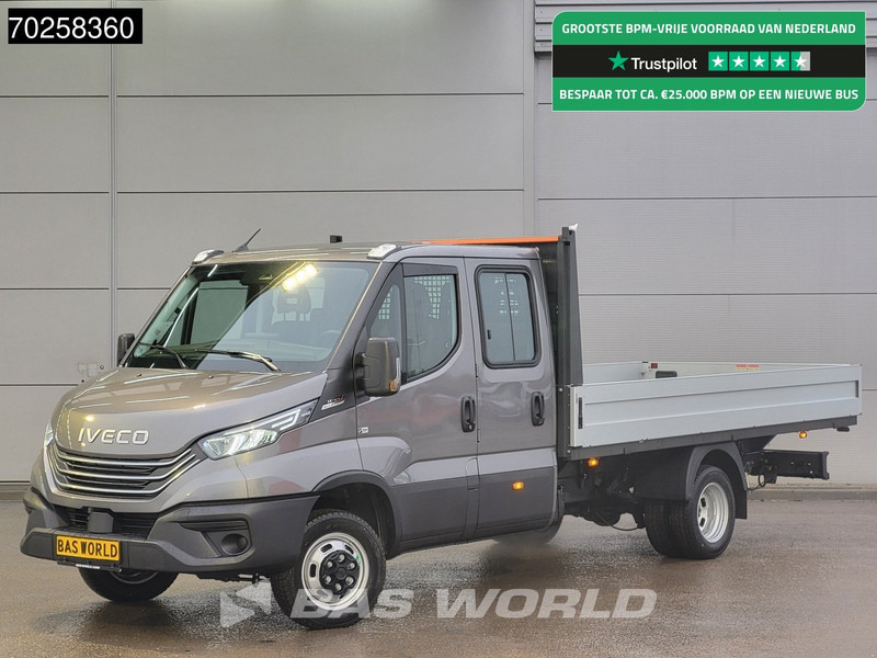 Iveco Daily 35C21 3.0L Automaat 210PK 2025-Model Open laadbak Dubbel Cabine Dubbellucht CarPlay ACC LED 3,5T Trekvermogen Euro6 Pritsche Pic - Van flatbed: gambar 1 Iveco Daily 35C21 3.0L Automaat 210PK 2025-Model Open laadbak Dubbel Cabine Dubbellucht CarPlay ACC LED 3,5T Trekvermogen Euro6 Pritsche Pic - Van flatbed: gambar 1