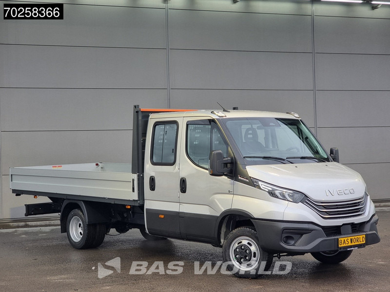Iveco Daily 35C21 3.0L Automaat 210PK 2025-Model Open laadbak Dubbel Cabine Dubbellucht CarPlay ACC LED 3,5T Trekvermogen Euro6 Pritsche Pic - Van flatbed: gambar 3 Iveco Daily 35C21 3.0L Automaat 210PK 2025-Model Open laadbak Dubbel Cabine Dubbellucht CarPlay ACC LED 3,5T Trekvermogen Euro6 Pritsche Pic - Van flatbed: gambar 3