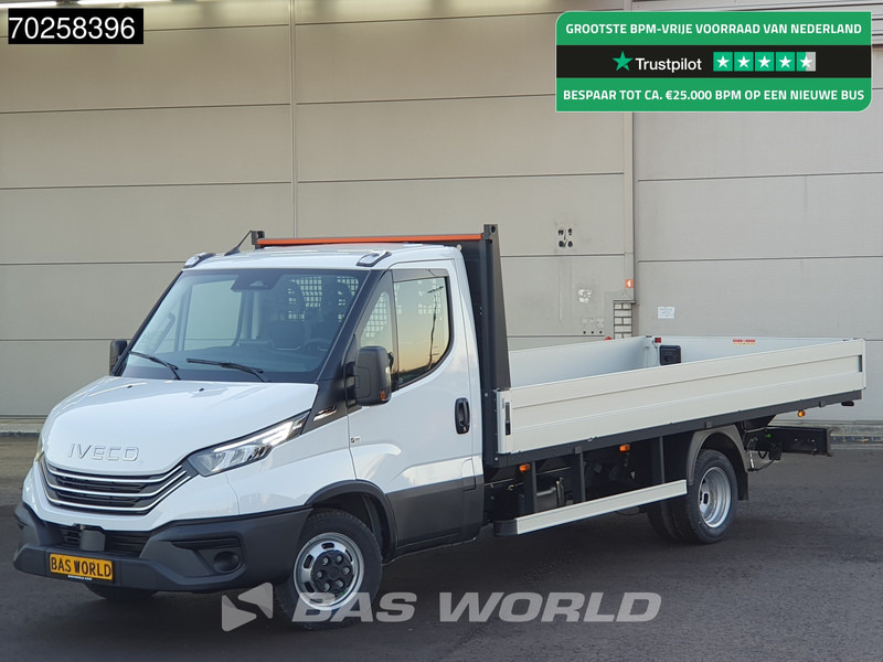 Iveco Daily 35C21 3.0L Automaat 210PK 2025-Model Open laadbak Dubbellucht CarPlay ACC LED 3,5T Trekvermogen Euro6 Pritsche Pickup Airco - Van flatbed: gambar 1 Iveco Daily 35C21 3.0L Automaat 210PK 2025-Model Open laadbak Dubbellucht CarPlay ACC LED 3,5T Trekvermogen Euro6 Pritsche Pickup Airco - Van flatbed: gambar 1