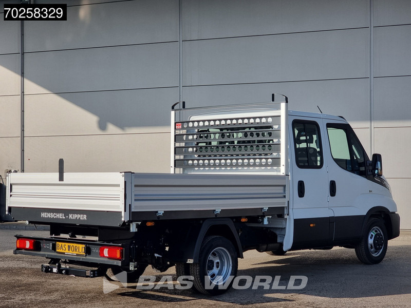 Van jungkit baru Iveco Daily 35C21 3 zijdige Kipper Dubbel Cabine 210PK 3.0L Dubbellucht Airco Cruise LED Camera Tipper Benne Kieper 2m3 Airco Trekhaak: gambar 6