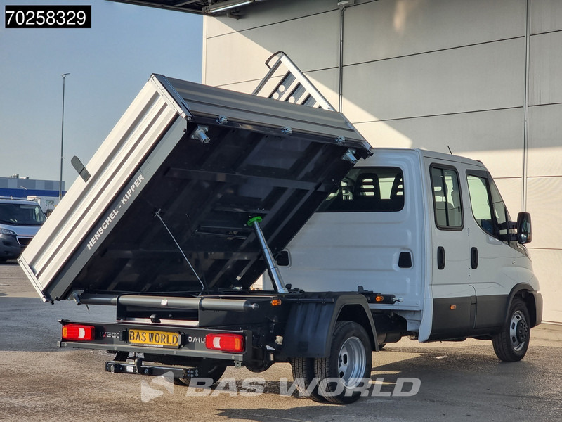 Van jungkit baru Iveco Daily 35C21 3 zijdige Kipper Dubbel Cabine 210PK 3.0L Dubbellucht Airco Cruise LED Camera Tipper Benne Kieper 2m3 Airco Trekhaak: gambar 7