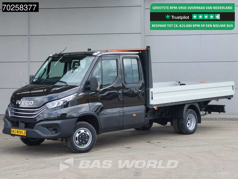 Iveco Daily 35C21 Automaat 2025model Open laadbak Dubbel Cabine CarPlay ACC LED 3,5T Trekvermogen Pritsche Pickup Airco - Van flatbed: gambar 1 Iveco Daily 35C21 Automaat 2025model Open laadbak Dubbel Cabine CarPlay ACC LED 3,5T Trekvermogen Pritsche Pickup Airco - Van flatbed: gambar 1