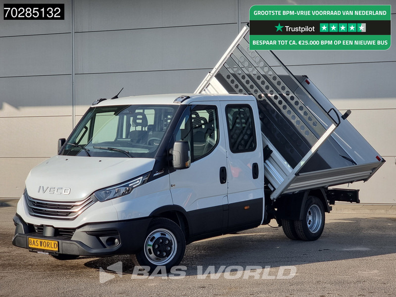 Iveco Daily 35C21 Open Laadbak Dubbel Cabine 210PK 3.0L Dubbellucht Airco Cruise LED Camera Pritsche Pickup Open Box 2m3 Airco Trekhaak - Van flatbed: gambar 1 Iveco Daily 35C21 Open Laadbak Dubbel Cabine 210PK 3.0L Dubbellucht Airco Cruise LED Camera Pritsche Pickup Open Box 2m3 Airco Trekhaak - Van flatbed: gambar 1
