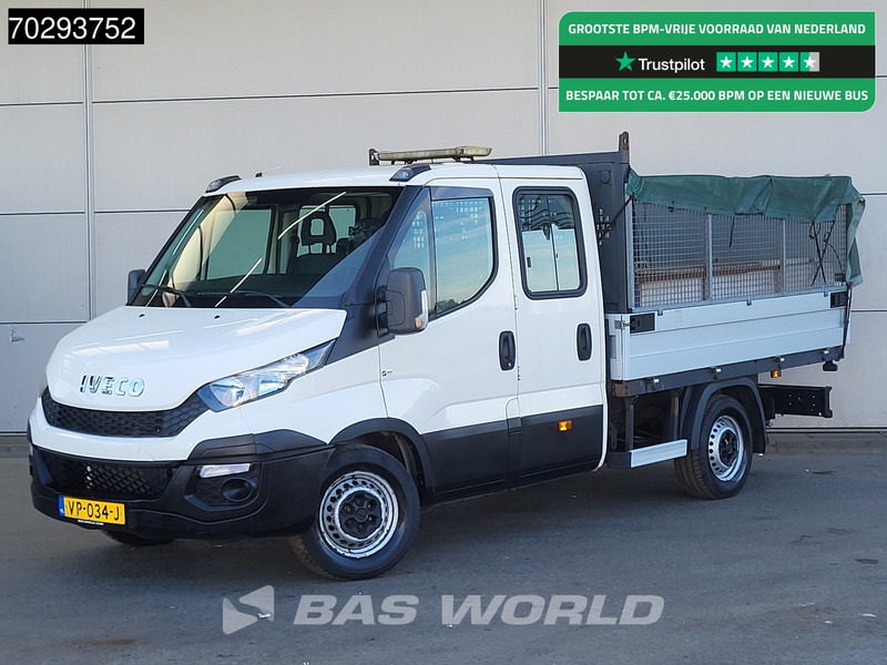 Iveco Daily 35S11 Open Laadbak 3,5t Trekhaak Airco Pritsche Pickup Open Box Airco Trekhaak - Van flatbed: gambar 1 Iveco Daily 35S11 Open Laadbak 3,5t Trekhaak Airco Pritsche Pickup Open Box Airco Trekhaak - Van flatbed: gambar 1
