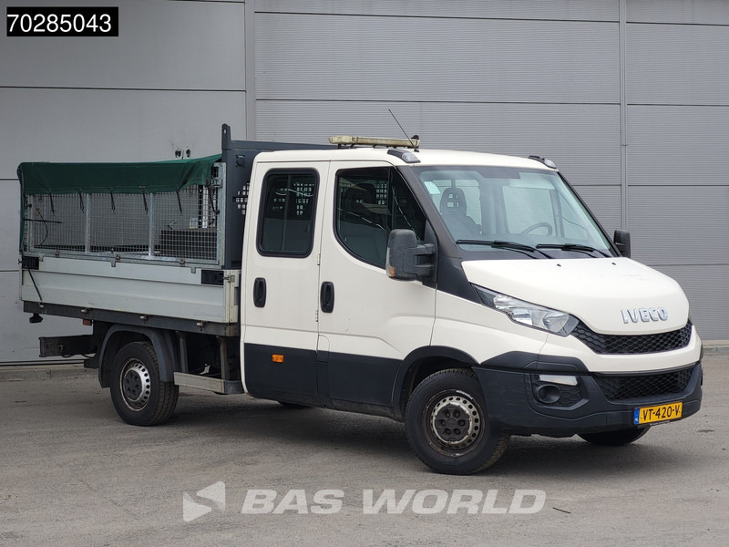 Iveco Daily 35S11 Open Laadbak met Kist Dubbel Cabine 3,5t Trekhaak Airco Pickup Pritsche Open Box Airco Trekhaak - Van flatbed: gambar 3 Iveco Daily 35S11 Open Laadbak met Kist Dubbel Cabine 3,5t Trekhaak Airco Pickup Pritsche Open Box Airco Trekhaak - Van flatbed: gambar 3