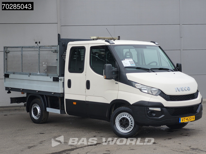 Iveco Daily 35S11 Open Laadbak met Kist Dubbel Cabine 3,5t Trekhaak Airco Pickup Pritsche Open Box Airco Trekhaak - Van flatbed: gambar 3 Iveco Daily 35S11 Open Laadbak met Kist Dubbel Cabine 3,5t Trekhaak Airco Pickup Pritsche Open Box Airco Trekhaak - Van flatbed: gambar 3