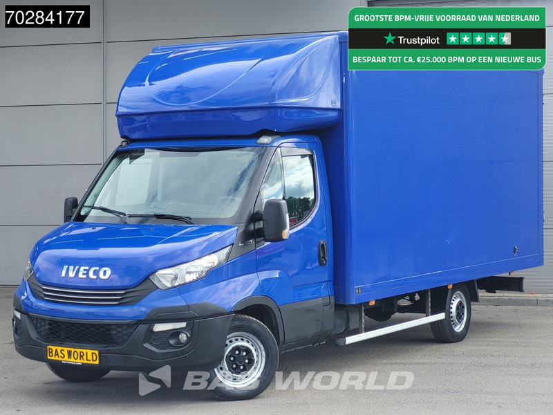 Iveco Daily 35S14 Automaat Bakwagen Achterdeuren 488cm lang! Airco Cruise Camera Euro6 Meubelbak Koffer 24m3 Airco Cruise control - Van box: gambar 1 Iveco Daily 35S14 Automaat Bakwagen Achterdeuren 488cm lang! Airco Cruise Camera Euro6 Meubelbak Koffer 24m3 Airco Cruise control - Van box: gambar 1