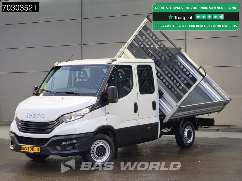 Iveco Daily 35S16 Driezijdige Automaat Kipper Dubbel Cabine 3,5t Trekhaak 160PK Airco Camera Euro6 Tipper Benne Kieper Airco Trekhaak - Van jungkit: gambar 1 Iveco Daily 35S16 Driezijdige Automaat Kipper Dubbel Cabine 3,5t Trekhaak 160PK Airco Camera Euro6 Tipper Benne Kieper Airco Trekhaak - Van jungkit: gambar 1