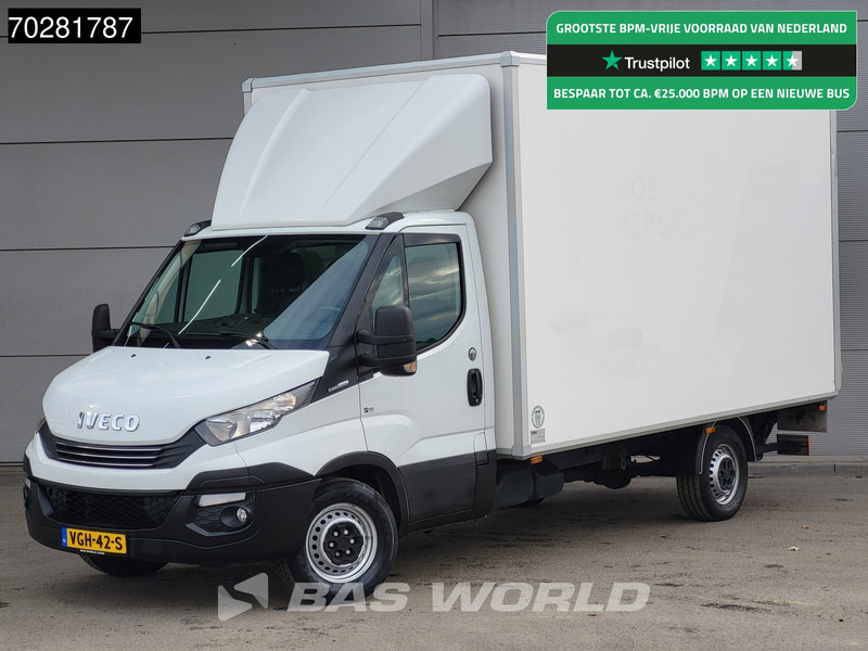 Iveco Daily 35S18 3.0L Laadklep Bakwagen Airco Lat om Lat Euro6 Meubelbak Koffer 20m3 Airco - Van box: gambar 1 Iveco Daily 35S18 3.0L Laadklep Bakwagen Airco Lat om Lat Euro6 Meubelbak Koffer 20m3 Airco - Van box: gambar 1