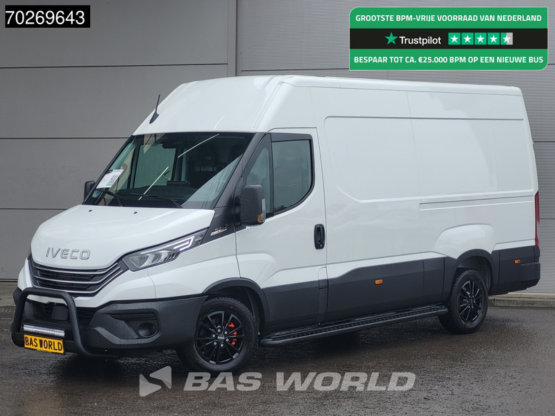 Iveco Daily 35S21 3.0L Automaat Black Edition 2025 model L2H2 Trekhaak Tacho ACC LED CarPlay Velgen Camera 12m3 Airco Trekhaak - Van panel: gambar 1 Iveco Daily 35S21 3.0L Automaat Black Edition 2025 model L2H2 Trekhaak Tacho ACC LED CarPlay Velgen Camera 12m3 Airco Trekhaak - Van panel: gambar 1