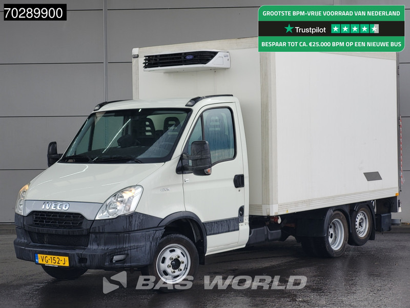 Iveco Daily 40C15 BE-Combi 75Plus Koelwagen Laadklep Carrier Xarios 350 Zijdeur Achterdeuren Airco Cruise Camera Koel Koeler Kühl Kühler Küh - Van berpendingin: gambar 1 Iveco Daily 40C15 BE-Combi 75Plus Koelwagen Laadklep Carrier Xarios 350 Zijdeur Achterdeuren Airco Cruise Camera Koel Koeler Kühl Kühler Küh - Van berpendingin: gambar 1