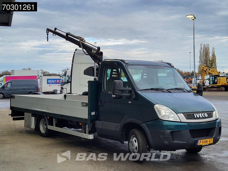 Iveco Daily 40C18 3.0L Kraanwagen Open Laadbak Hyya 017T 1320KG 3,5t Trekhaak Airco 180PK Kraan Cran Kranwagen Crane Pritsche Pickup Open Bo - Van flatbed: gambar 5 Iveco Daily 40C18 3.0L Kraanwagen Open Laadbak Hyya 017T 1320KG 3,5t Trekhaak Airco 180PK Kraan Cran Kranwagen Crane Pritsche Pickup Open Bo - Van flatbed: gambar 5