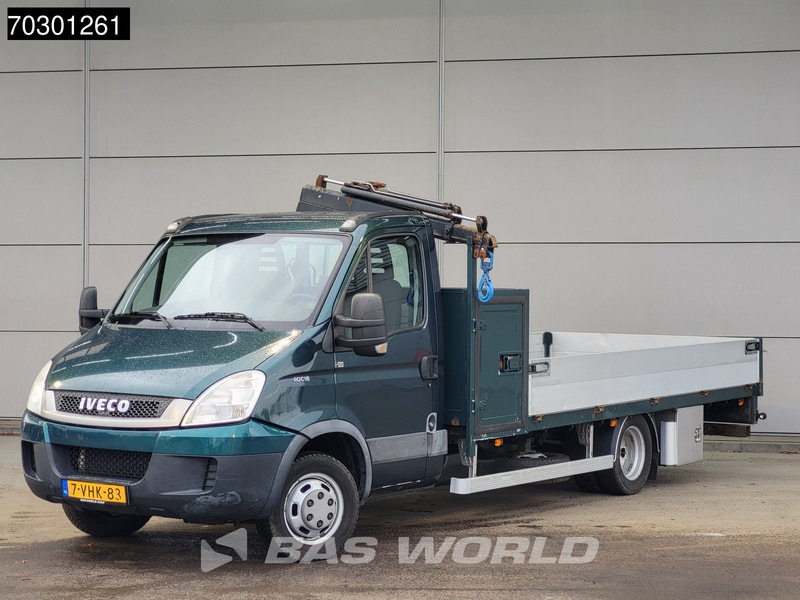 Iveco Daily 40C18 3.0L Kraanwagen Open Laadbak Hyya 017T 1320KG 3,5t Trekhaak Airco 180PK Kraan Cran Kranwagen Crane Pritsche Pickup Open Bo - Van flatbed: gambar 2 Iveco Daily 40C18 3.0L Kraanwagen Open Laadbak Hyya 017T 1320KG 3,5t Trekhaak Airco 180PK Kraan Cran Kranwagen Crane Pritsche Pickup Open Bo - Van flatbed: gambar 2