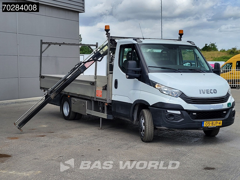 Iveco Daily 50C15 3.0L Euro6 Kraanwagen HIAB 013T PTO 3,5t Trekhaak Airco Cruise Kraan Crane Kranwagen Pickup Pritsche Airco Trekhaak Cruise - Van flatbed: gambar 1 Iveco Daily 50C15 3.0L Euro6 Kraanwagen HIAB 013T PTO 3,5t Trekhaak Airco Cruise Kraan Crane Kranwagen Pickup Pritsche Airco Trekhaak Cruise - Van flatbed: gambar 1