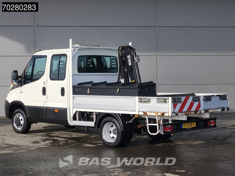 Iveco Daily 50C17 3,0L Automaat HIAB 017T-2 DC Open laadbak Dubbellucht Airco Euro6 Pickup Crane Kraanwagen Pritsche Airco Dubbel cabine - Van flatbed: gambar 2 Iveco Daily 50C17 3,0L Automaat HIAB 017T-2 DC Open laadbak Dubbellucht Airco Euro6 Pickup Crane Kraanwagen Pritsche Airco Dubbel cabine - Van flatbed: gambar 2