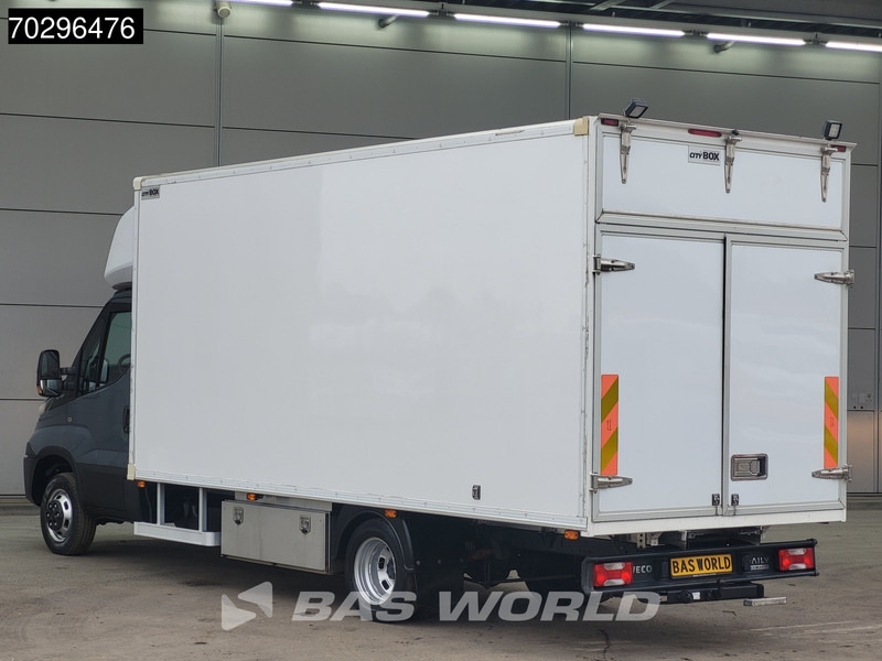 Iveco Daily 50C18 3.0L Automaat 3,5t Trekhaak Bakwagen Zijdeur Achterdeuren 180PK 5tons Navi Standkachel Euro6 Meubelbak Koffer Trekhaak - Van box: gambar 2 Iveco Daily 50C18 3.0L Automaat 3,5t Trekhaak Bakwagen Zijdeur Achterdeuren 180PK 5tons Navi Standkachel Euro6 Meubelbak Koffer Trekhaak - Van box: gambar 2