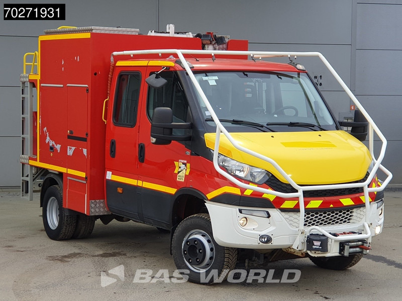 Iveco Daily 70C17 4x4 Achleitner Firetruck Brandweerwagen AWD Allrad Camper 1200liter Airco Dubbel cabine Trekhaak Cruise control - Ambulans: gambar 3 Iveco Daily 70C17 4x4 Achleitner Firetruck Brandweerwagen AWD Allrad Camper 1200liter Airco Dubbel cabine Trekhaak Cruise control - Ambulans: gambar 3