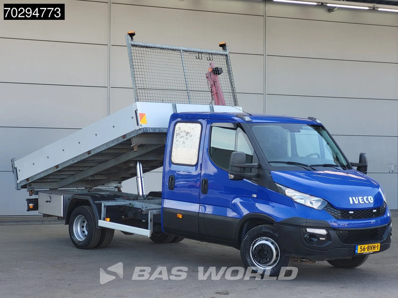 Iveco Daily 70C17 Drie-Zijdige 3.0L Kipper 7-tons Kraan Dubbellucht 170PK 3,5t Trekhaak Airco Tipper Benne Kieper Kraanwagen Crane Kranwagen - Van jungkit: gambar 5 Iveco Daily 70C17 Drie-Zijdige 3.0L Kipper 7-tons Kraan Dubbellucht 170PK 3,5t Trekhaak Airco Tipper Benne Kieper Kraanwagen Crane Kranwagen - Van jungkit: gambar 5