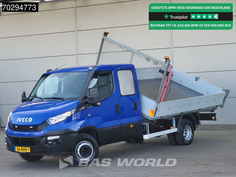 Iveco Daily 70C17 Drie-Zijdige 3.0L Kipper 7-tons Kraan Dubbellucht 170PK 3,5t Trekhaak Airco Tipper Benne Kieper Kraanwagen Crane Kranwagen - Van jungkit: gambar 1 Iveco Daily 70C17 Drie-Zijdige 3.0L Kipper 7-tons Kraan Dubbellucht 170PK 3,5t Trekhaak Airco Tipper Benne Kieper Kraanwagen Crane Kranwagen - Van jungkit: gambar 1