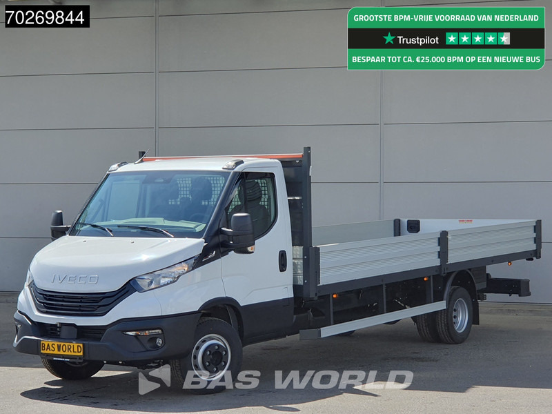 Iveco Daily 70C18 3.0L Automaat 525cm Open laadbak XXL Trekhaak ACC Navi Airco Pickup Pritsche Airco Trekhaak - Van flatbed: gambar 1 Iveco Daily 70C18 3.0L Automaat 525cm Open laadbak XXL Trekhaak ACC Navi Airco Pickup Pritsche Airco Trekhaak - Van flatbed: gambar 1
