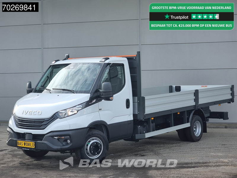 Iveco Daily 70C18 3.0L Automaat 525cm Open laadbak XXL Trekhaak ACC Navi Airco Pickup Pritsche Airco Trekhaak - Van flatbed: gambar 1 Iveco Daily 70C18 3.0L Automaat 525cm Open laadbak XXL Trekhaak ACC Navi Airco Pickup Pritsche Airco Trekhaak - Van flatbed: gambar 1