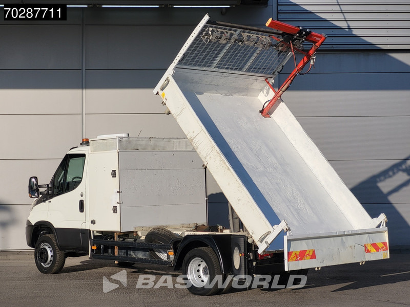Iveco Daily 70C18 3.0L Driezijdige Kipper 500KG Kraan Kraanwagen Open Laadbak 3,5t Trekhaak Airco Cruise Euro6 Kraan Crane Kranwagen Kipper - Van jungkit: gambar 5 Iveco Daily 70C18 3.0L Driezijdige Kipper 500KG Kraan Kraanwagen Open Laadbak 3,5t Trekhaak Airco Cruise Euro6 Kraan Crane Kranwagen Kipper - Van jungkit: gambar 5
