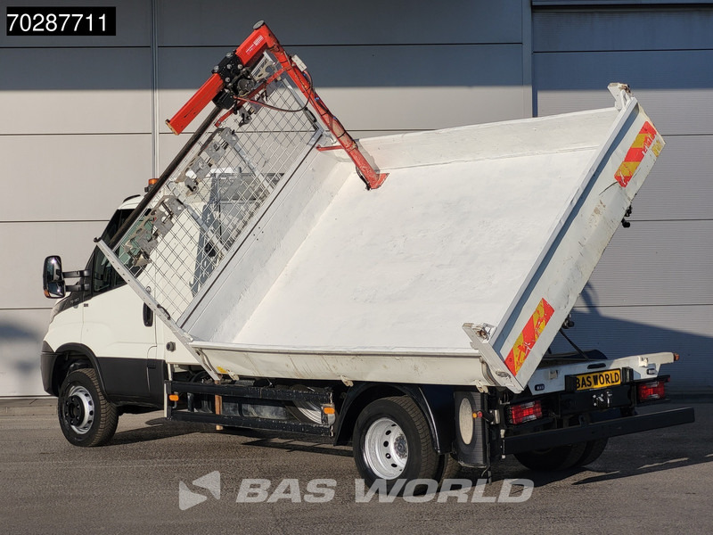 Iveco Daily 70C18 3.0L Driezijdige Kipper 500KG Kraan Kraanwagen Open Laadbak 3,5t Trekhaak Airco Cruise Euro6 Kraan Crane Kranwagen Kipper - Van jungkit: gambar 3 Iveco Daily 70C18 3.0L Driezijdige Kipper 500KG Kraan Kraanwagen Open Laadbak 3,5t Trekhaak Airco Cruise Euro6 Kraan Crane Kranwagen Kipper - Van jungkit: gambar 3