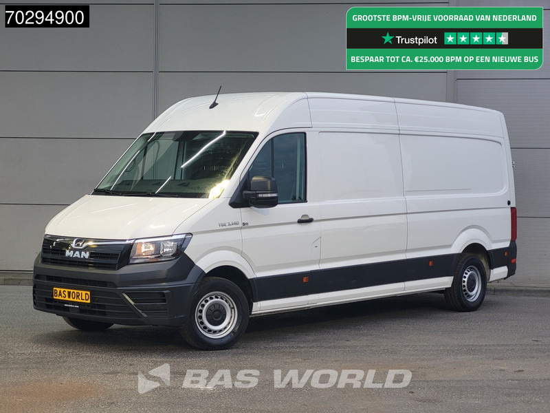 MAN TGE 3.140 COMING SOON! L4H3 Trekhaak Airco Cruise Camera Parkeersensoren Euro6 L3H2 15m3 Airco Trekhaak Cruise control - Van panel: gambar 1 MAN TGE 3.140 COMING SOON! L4H3 Trekhaak Airco Cruise Camera Parkeersensoren Euro6 L3H2 15m3 Airco Trekhaak Cruise control - Van panel: gambar 1