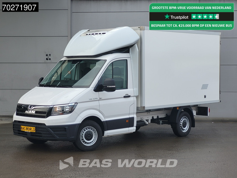 MAN TGE 3.140 Koelwagen Zijdeur Carrier CITIMAX 280 Bakwagen Koel Koeler KÜHLER 13m3 Airco - Van berpendingin: gambar 1 MAN TGE 3.140 Koelwagen Zijdeur Carrier CITIMAX 280 Bakwagen Koel Koeler KÜHLER 13m3 Airco - Van berpendingin: gambar 1