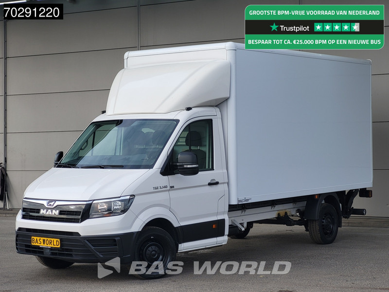 MAN TGE 3.140 Laadklep Automaat Bakwagen Airco Cruise Camera Euro6 Meubelbak Koffer 20m3 Airco Cruise control - Van box: gambar 1 MAN TGE 3.140 Laadklep Automaat Bakwagen Airco Cruise Camera Euro6 Meubelbak Koffer 20m3 Airco Cruise control - Van box: gambar 1