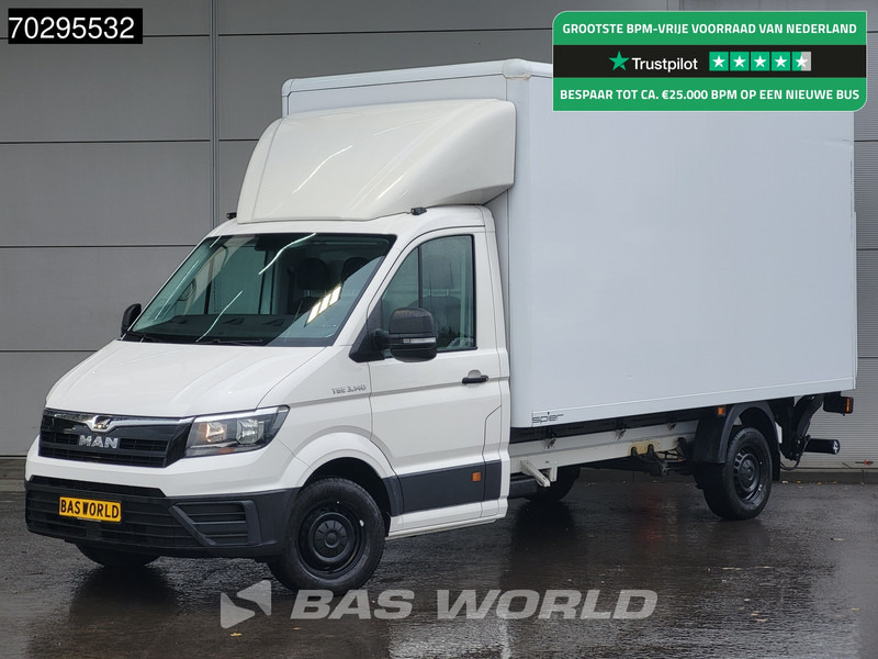 MAN TGE 3.140 Laadklep Automaat Bakwagen Airco Cruise Camera Euro6 Meubelbak Koffer 20m3 Airco Cruise control - Van box: gambar 1 MAN TGE 3.140 Laadklep Automaat Bakwagen Airco Cruise Camera Euro6 Meubelbak Koffer 20m3 Airco Cruise control - Van box: gambar 1