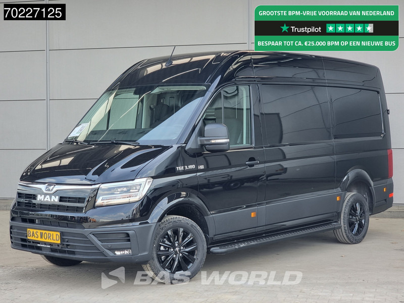 MAN TGE 3.180 180PK Automaat Black Edition L3H3 LED LM velgen Groot scherm CarPlay Camera 11m3 Airco Cruise control - Van panel: gambar 1 MAN TGE 3.180 180PK Automaat Black Edition L3H3 LED LM velgen Groot scherm CarPlay Camera 11m3 Airco Cruise control - Van panel: gambar 1