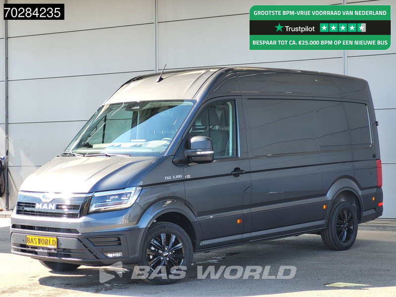 MAN TGE 3.180 Automaat 180PK L3H3 LED Airco Cruise Trekhaak Camera Parkeersensoren L2H2 12m3 Airco Trekhaak - Van panel: gambar 1 MAN TGE 3.180 Automaat 180PK L3H3 LED Airco Cruise Trekhaak Camera Parkeersensoren L2H2 12m3 Airco Trekhaak - Van panel: gambar 1