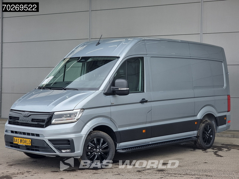 MAN TGE 3.180 Automaat 2025 Black Edition model Facelift L3H3 Navi CarPlay Camera L2H2 11m3 Airco Cruise control - Van panel: gambar 1 MAN TGE 3.180 Automaat 2025 Black Edition model Facelift L3H3 Navi CarPlay Camera L2H2 11m3 Airco Cruise control - Van panel: gambar 1