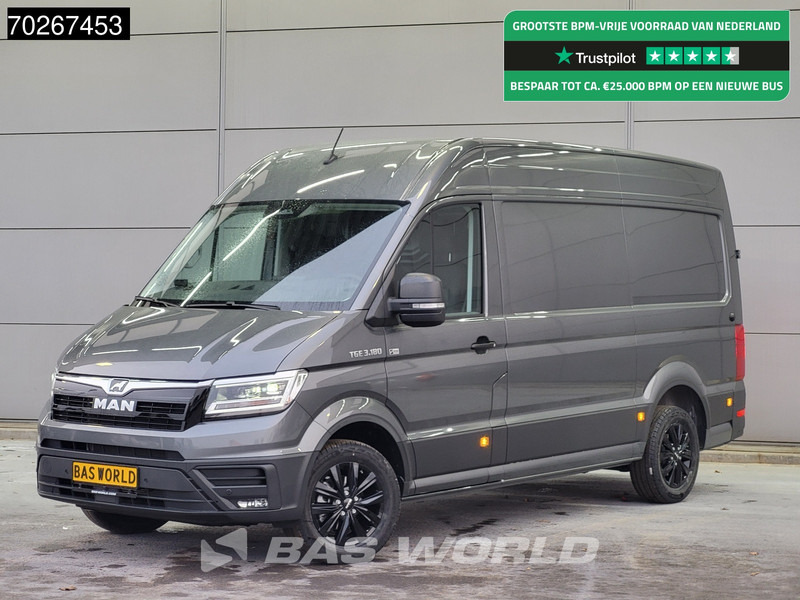MAN TGE 3.180 Automaat 2025 model Facelift Black Edition L3H3 ACC Trekhaak L2H2 11m3 Airco Trekhaak - Van panel: gambar 1 MAN TGE 3.180 Automaat 2025 model Facelift Black Edition L3H3 ACC Trekhaak L2H2 11m3 Airco Trekhaak - Van panel: gambar 1