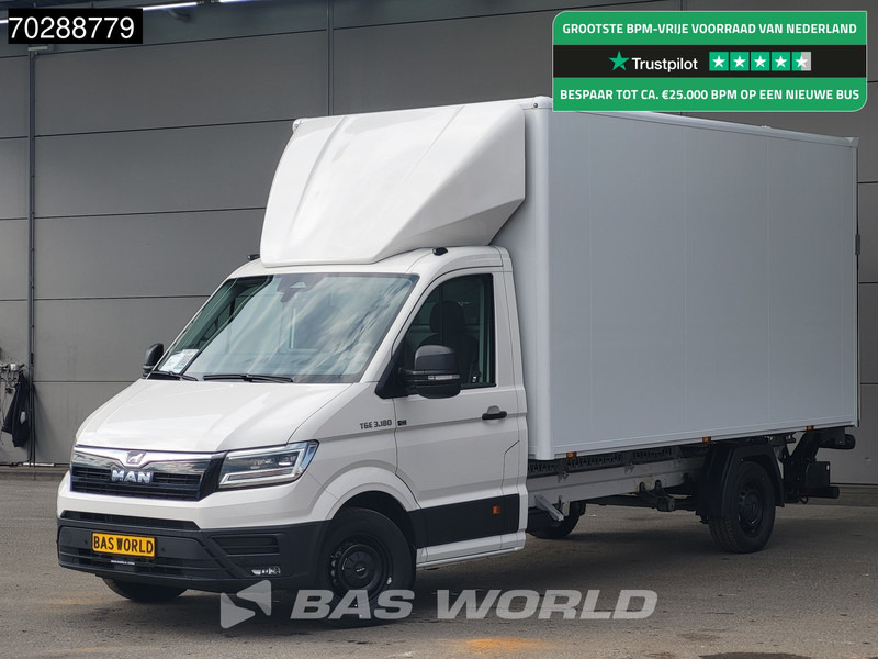 MAN TGE 3.180 Automaat Laadklep Bakwagen 2025 Facelift Navi LED Airco Cruise Euro6 Meubelbak Koffer 21m3 Airco Cruise control - Van box: gambar 1 MAN TGE 3.180 Automaat Laadklep Bakwagen 2025 Facelift Navi LED Airco Cruise Euro6 Meubelbak Koffer 21m3 Airco Cruise control - Van box: gambar 1