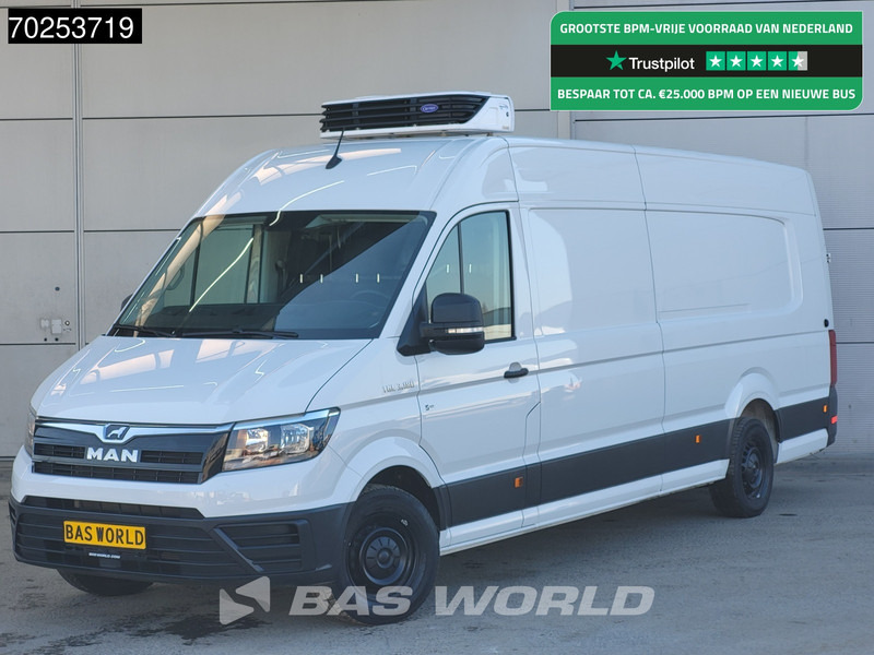 MAN TGE 3.180 Automaat XXL L5H3 Koelwagen Carrier Xarios 350 230V stekker Cruise Carplay Camera Airco Koeler Kühlwagen 14m3 Airco Cruise contr - Van berpendingin: gambar 1 MAN TGE 3.180 Automaat XXL L5H3 Koelwagen Carrier Xarios 350 230V stekker Cruise Carplay Camera Airco Koeler Kühlwagen 14m3 Airco Cruise contr - Van berpendingin: gambar 1