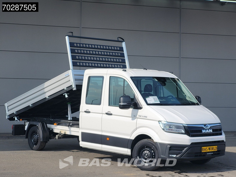 MAN TGE 3.180 Driezijdige Kipper Automaat Dubbel Cabine 2025 Facelift 180PK Trekhaak LED Navi ACC Airco Cruise Euro6 Kipper Tippe Benne Kieper - Van jungkit: gambar 2 MAN TGE 3.180 Driezijdige Kipper Automaat Dubbel Cabine 2025 Facelift 180PK Trekhaak LED Navi ACC Airco Cruise Euro6 Kipper Tippe Benne Kieper - Van jungkit: gambar 2