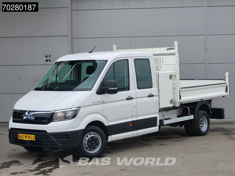 MAN TGE 5.120 Kipper met Kist Dubbel Cabine Dubbellucht 3,5t Trekhaak Navi Airco Cruise Euro6 Tipper Kipper Benne Airco Dubbel cabine Trekhaak - Van jungkit: gambar 3 MAN TGE 5.120 Kipper met Kist Dubbel Cabine Dubbellucht 3,5t Trekhaak Navi Airco Cruise Euro6 Tipper Kipper Benne Airco Dubbel cabine Trekhaak - Van jungkit: gambar 3
