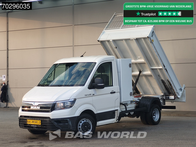MAN TGE 5.120 Kipper met Kist Dubbellucht 3,5t Trekhaak Navi Airco Cruise Camera Euro6 Kieper Tipper Benne Airco Trekhaak Cruise control - Van jungkit: gambar 1 MAN TGE 5.120 Kipper met Kist Dubbellucht 3,5t Trekhaak Navi Airco Cruise Camera Euro6 Kieper Tipper Benne Airco Trekhaak Cruise control - Van jungkit: gambar 1